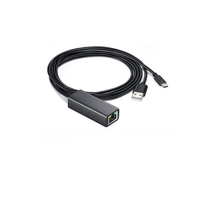 [新品出清] 綠聯 30985 ~ USB 2.0 +MICRO USB OTG TO 100MBPS ETHERNET ADAPTER