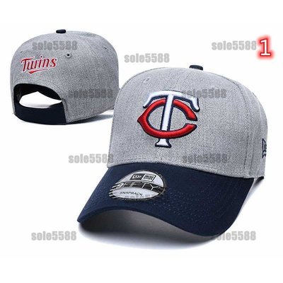 【熱賣下殺】 MLB帽子Minnesota Twins 明尼蘇達雙城隊 棒球帽 老帽 遮陽 男女通用情侶帽 男女配飾帽子