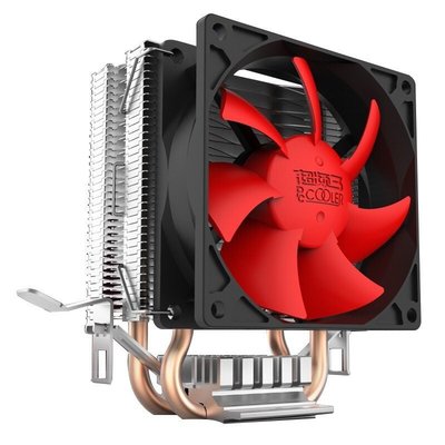 【熱賣下殺】超頻三紅海mini臺式機電腦散熱器CPU風扇775/1150/1151/1200溫控靜音AMD風冷12代LG