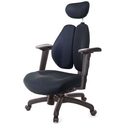 GXG 記憶棉 DUO KING 雙背工學椅(2D手遊休閒扶手)  型號3008 EA2JM