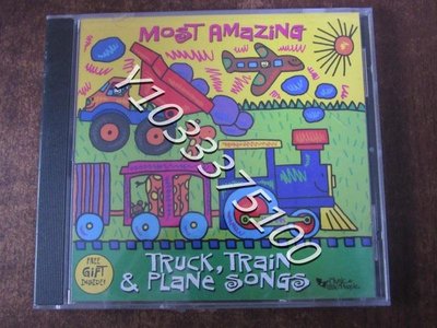 現貨CD Most Amazing Truck Train & Plane Songs 未拆 唱片 CD 歌曲【奇摩甄選】8211