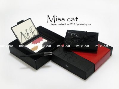 『Miss Cat 貓小姐』＊【美妝】☆ NARS《限量》歌舞伎花道四色眼影盤 國外禮盒組 (附刷+套)