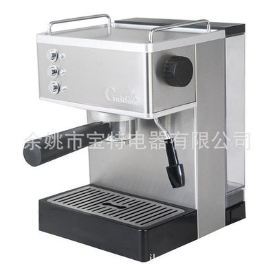 【現貨】GUSTINO不銹鋼鍋爐高壓意式泵壓式高壓咖啡機 110V