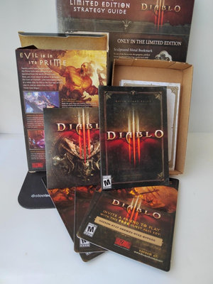 暗黑破壞神3暗黑三 原版 游戲光盤套裝 PC盒裝正版電腦光碟