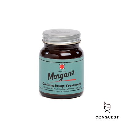 【CONQUEST】英國 Morgan's Cooling Scalp Treatment 頭皮舒緩護理霜 舒緩頭皮乾癢