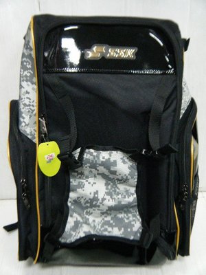 新莊新太陽 SSK MABB05-9095 功能 棒壘 個人 裝備袋 後背包 數位 黑灰 迷彩 可放球棒頭盔 特2700
