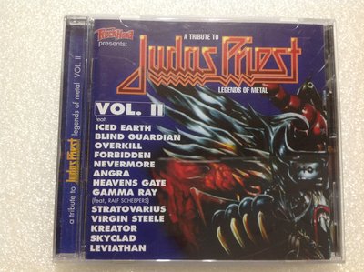 ～拉奇音樂～Judas Priest Legends of Metal Vol.II猶太祭司合唱團二手保存良好片況新。團