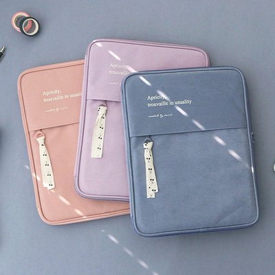 ❅PAVEE❅ 韓國iconic~ Cottony pouch 13吋 清純時光 棉質電腦包平板包筆電包