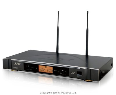 【含稅】US-E8D Pro JTS雙頻道無線麥克風系統 自動選訊 悅適影音