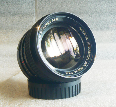 【悠悠山河 】近新品 Leica味 KONICA HEXANON AR 50mm F1.4 送改直上E.FX.M4/3