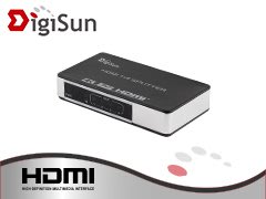 【開心驛站】DigiSun VH714 4K2K HDMI一進四出影音分配器