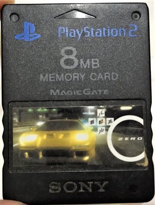 PS2記憶卡 PS2 首都高0 首都高賽車 SONY記憶卡 PS2儲存卡