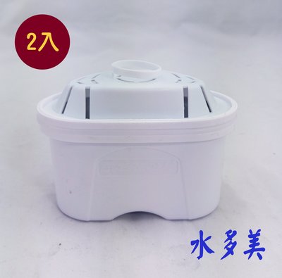 愛科濾淨UV-805滅菌濾水壺濾心2入組