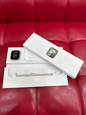 【艾爾巴二手】Apple Watch S9 GPS 45mm A2980 星光色#二手手錶#保固中#桃園店1K996