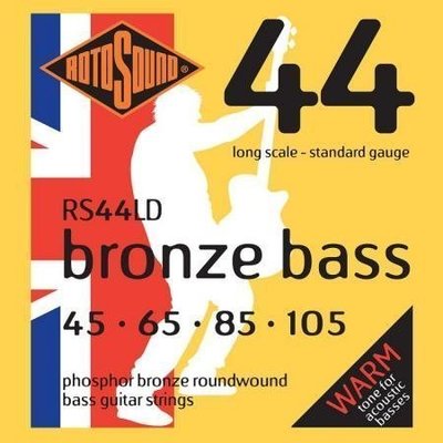 【現代樂器】現貨免運！英國製 RotoSound RS44LD（45-105）木貝斯弦 木Bass弦 磷青銅材質