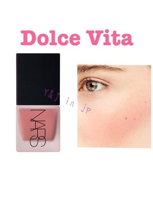 韓國 NARS 腮紅露 #Dolce Vita #優雅玫瑰紅 壓頭式設計 現貨