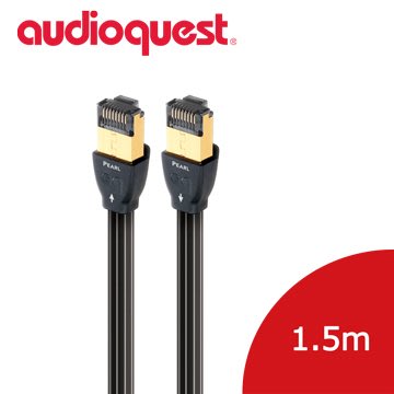 *世新音響*Audioquest RJ/E Pearl Ethernet Cable 1.5m 網路線 Cat.7