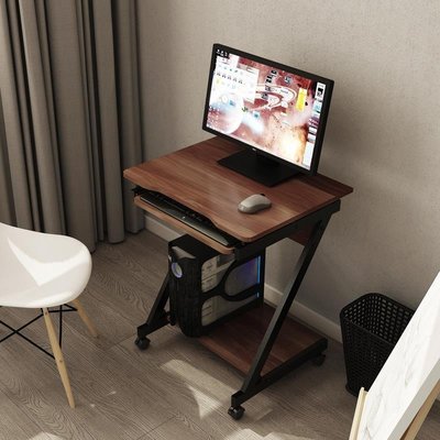 熱銷 迷你電腦臺式桌家用簡易書桌簡約臥室小戶型60cm電腦小*