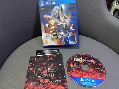 可玩可收藏 PS4實體遊戲光碟 Fate/EXTELLA 中文版