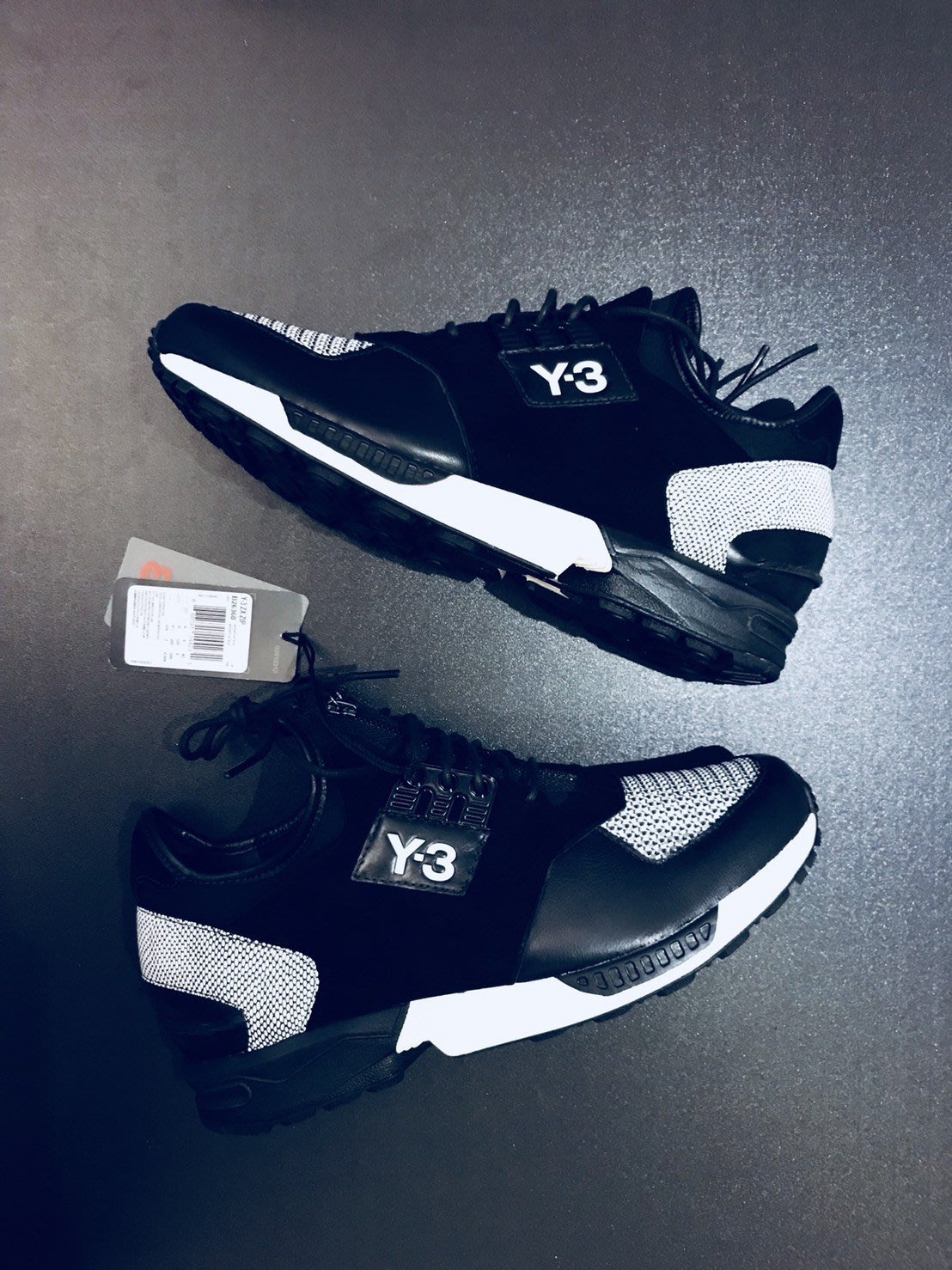 全新歐洲公司貨台灣未發adidas Y 3 Zx Zip 黑白異界拼接尼龍編織qasa High 花卉y3 Yahoo奇摩拍賣