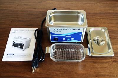 亞馬遜熱賣機種 保固一年 超音波清洗機 0.8L 60w 超強洗淨  眼鏡 珠寶 首飾 假牙 噴油嘴 化油器