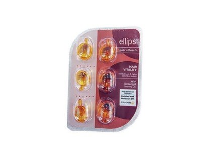 【ellips】維他命膠囊護髮油-人篸蜂蜜/橘(1ml/顆)