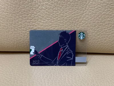 日本 STARBUCKS 星巴克 2018 紳士 隨行卡 儲值卡 星巴克卡 星巴克隨行卡