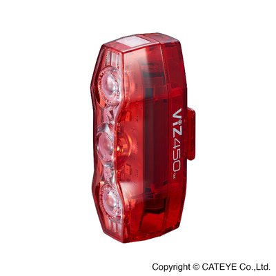 CATEYE 超高亮度充電尾燈VIZ450流明 TL-LD820 全新上市