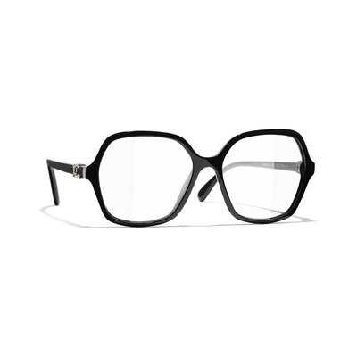 Chanel 香奈兒 雙C LOGO 炫雅同款 平光眼鏡 CHANEL 黑框  素顏神器
