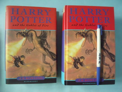 【姜軍府】《HARRY POTTER and the Goblet of Fire》精裝本！英文小說 哈利波特火盃的考驗