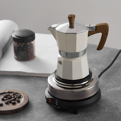 bincoo摩卡壺煮咖啡壺家用意式萃取意大利手沖咖啡套裝器具電爐