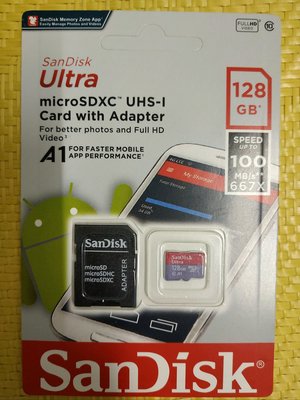 非買不可 SanDisk記憶卡128g 容量64g價格可用於平板手機相機導航遊戲機等買即送轉卡讀卡機和卡套行動要快（店保非原廠）請先詢現貨謝謝🙏