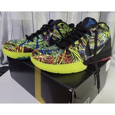 【正品】耐克Nike Kobe 4 Protro 塗鴉 科比4 籃球 運動 黑綠 現貨 CV3469-001慢跑鞋