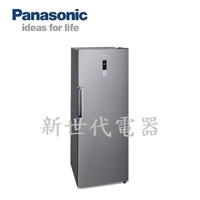 **新世代電器**請先詢價 Panasonic國際牌 380公升直立式冷凍櫃 NR-FZ383AV-S