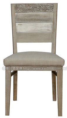 2401471-1哈瓦那仿舊木紋布餐椅