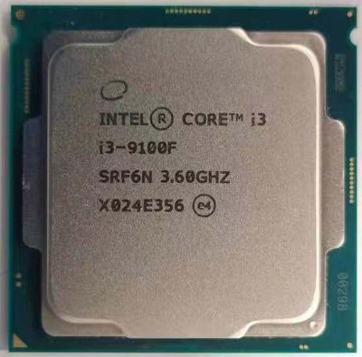 Intel/英特爾 I3 9100 9100f i5 9400f 9400 9600kf 9700 散片cpu