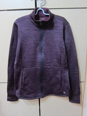 衣市藍~TEK GEAR DRYTEK 立領內刷毛外套 (XL~紫紅~)(220214)