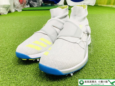 [小鷹小舖] Adidas Golf W ZG21 MOTION BOA 阿迪達斯 女仕高爾夫球鞋 有釘 旋鈕式鞋帶微調