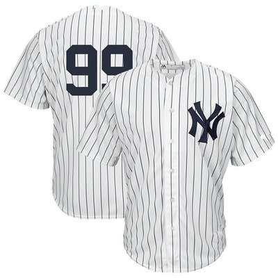 MLB美國職業棒球聯盟New York Yankees 紐約洋基隊 Aaron Judge 亞倫法官男士棒球服揚基球衣-master衣櫃4