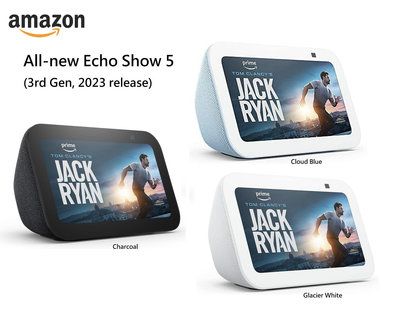 【竭力萊姆】 全新 Amazon Echo Show 5 三代 聲控螢幕 智慧家電 語音助理