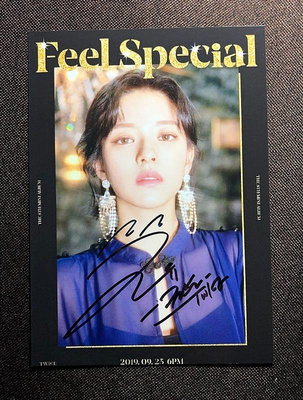 TWICE 俞定延  Feel Special 簽名照片 7寸 N01
