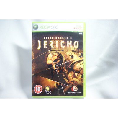 [耀西]二手 歐版 XBOX 360 戰慄古堡 Clive Barker’s Jericho 含稅附發票