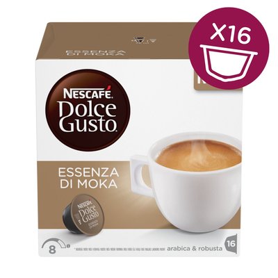 (全新未拆封)雀巢 Nescafe Dolce Gusto 義大利摩卡式濃縮咖啡膠囊一盒(每盒共16杯入)