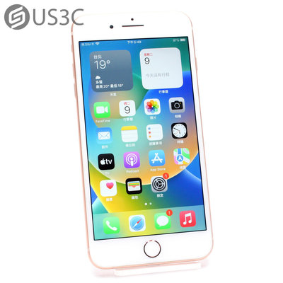 【US3C-台南店】【一元起標】台灣公司貨 Apple iPhone 8 Plus 64G 5.5吋 金色 True Tone顯示技術 A11晶片 二手手機