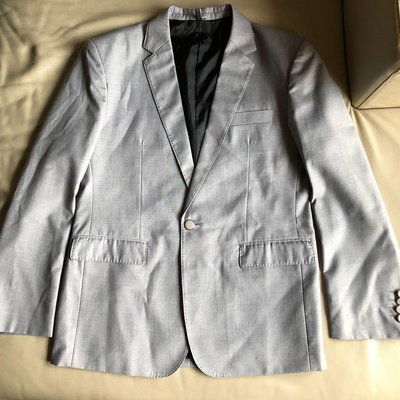 [品味人生2] DIOR 淺灰色 成套 西裝  適合 48. (M) (上衣)