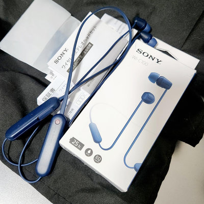 [福利品] 日本SONY索尼 藍牙耳機 WI-C100
