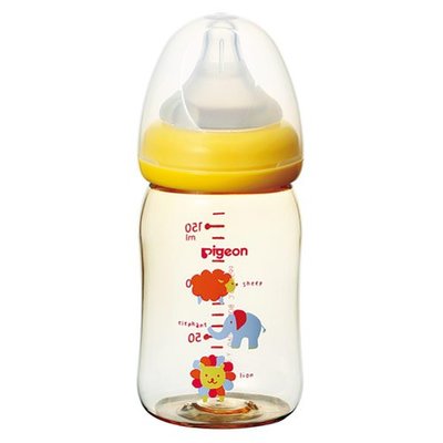 貝親 寬口母感PPSU奶瓶160ML(可愛動物)