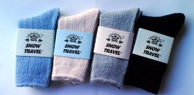 SNOW TRAVEL (小童)保暖高級羊毛襪~雪襪～