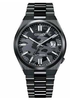 CITIZEN 星辰 Mechanical 迷彩酷黑機械腕錶 /NJ0155-87E/40mm