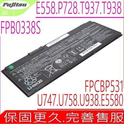 FUJITSU FPB0338S 電池原裝 富士 Lifebook E558 P728 T937 T938 U747 U758 U938 E5580 U7587